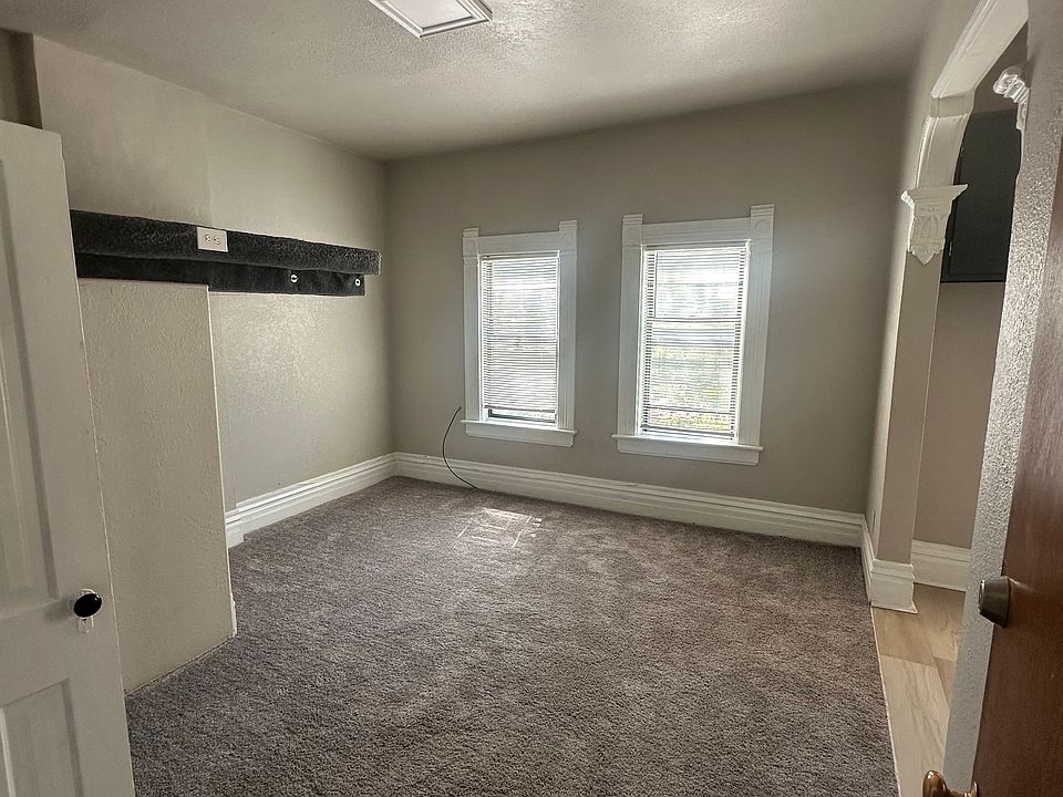 looking from the entry door