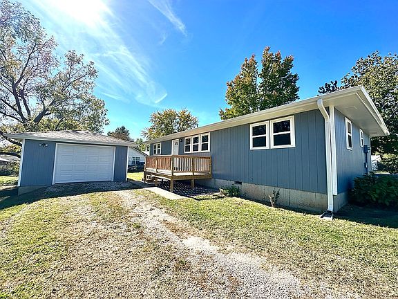 Back Side, Detached Garage
