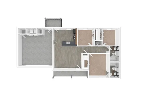 Floor plan 3 Bedroom