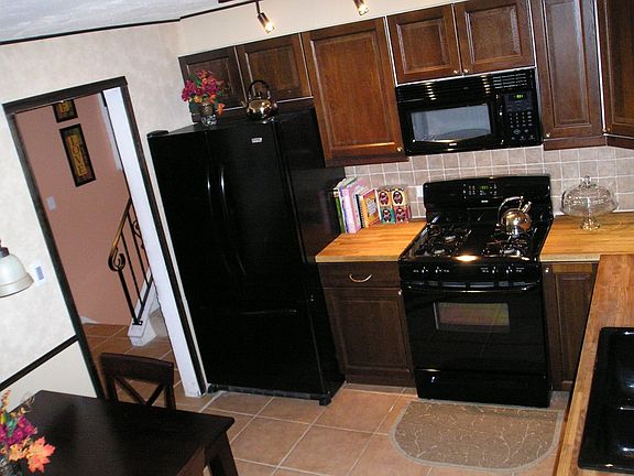 Well-designed kitchen with modern appliances