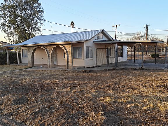 Covered patio and carport