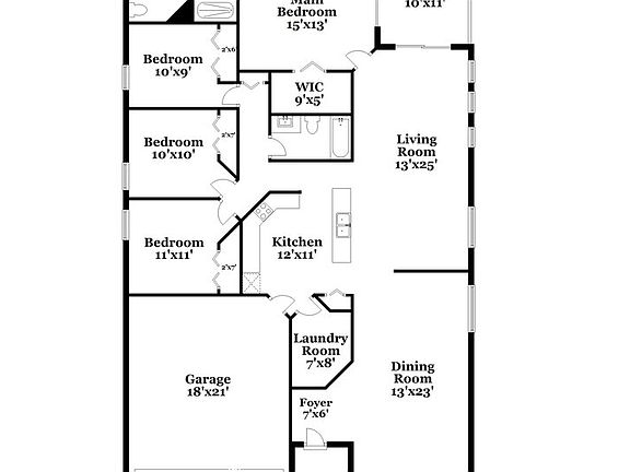 2nd image of 1208 Longville Cir