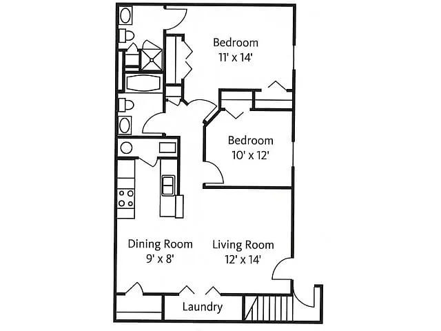 Floor plan Monterey Pine