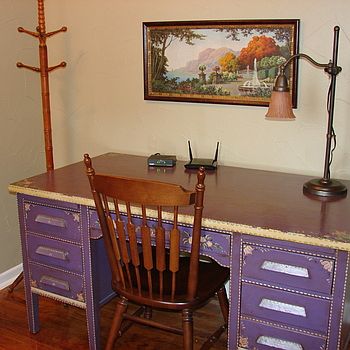 Desk area in Entry Hall