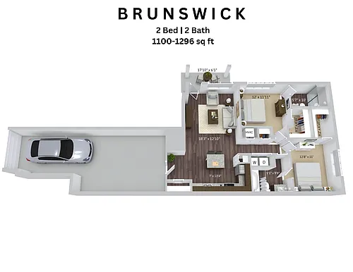 Floor plan Brunswick