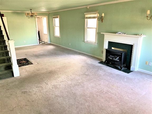 Living room as seen from front door.
