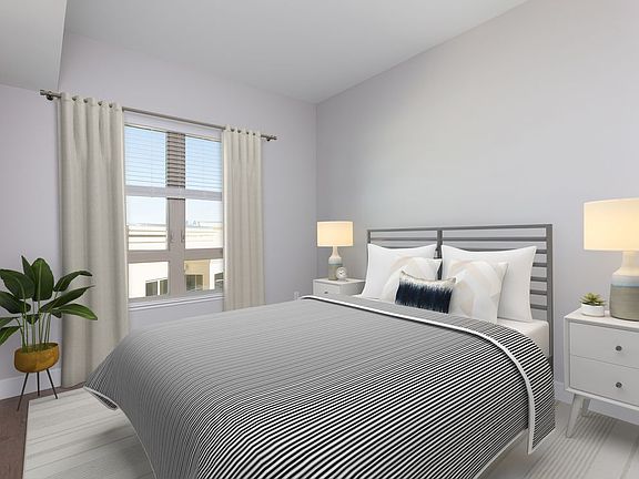 Phase II Signature Collection bedroom with hard surface flooring