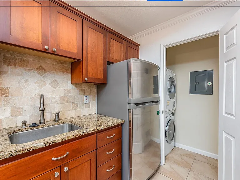 In unit laundry washer and dryer included.