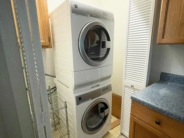 Washer and dryer