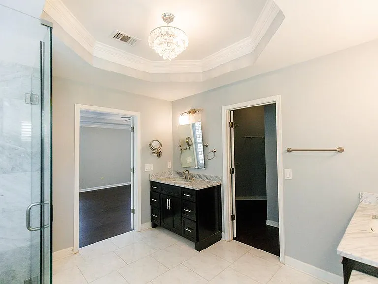 Fully upgraded master bedroom