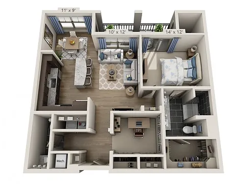 Floor plan Franklin