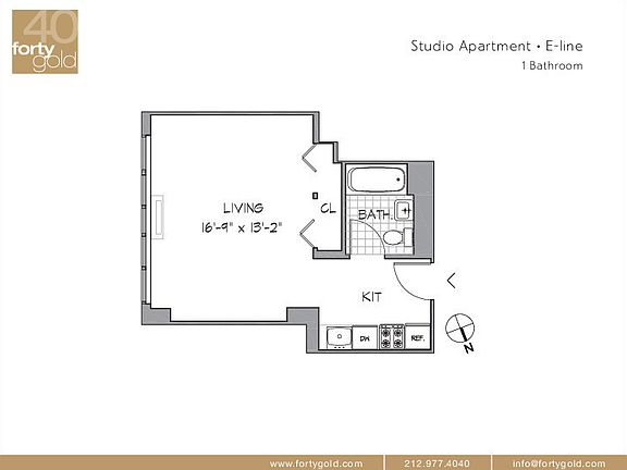 2nd image of 40 Gold St APT 8