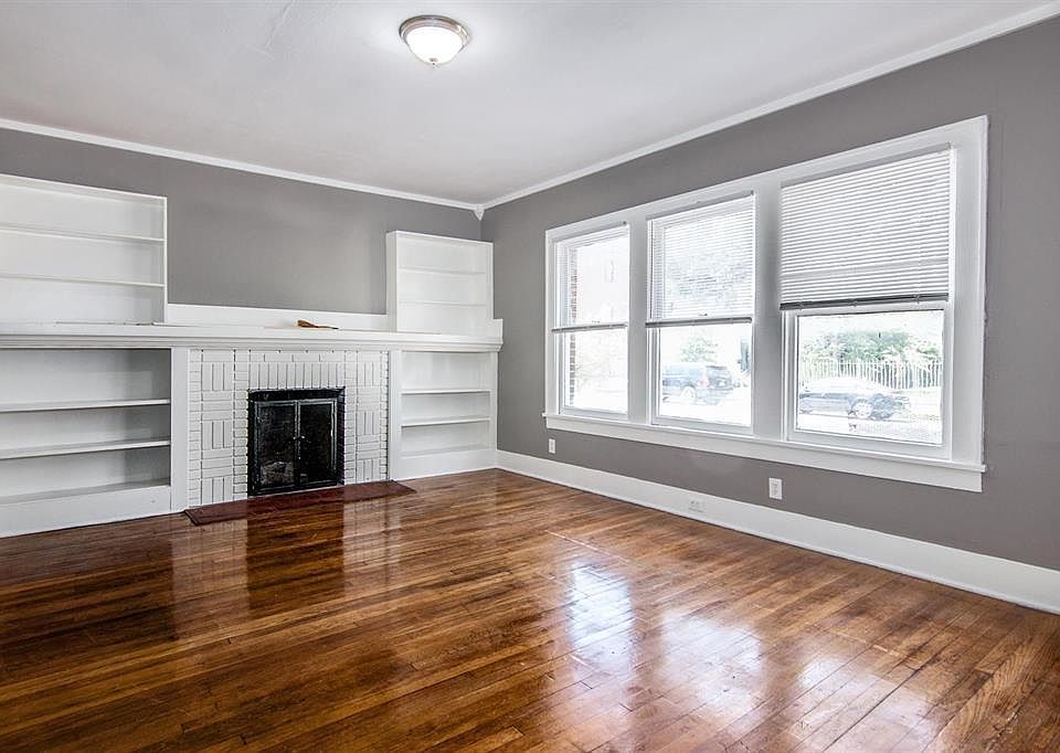 Unit 1 - Living Room with newly refinished floors