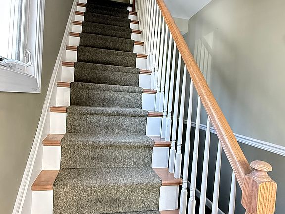 Stairs to the second floor