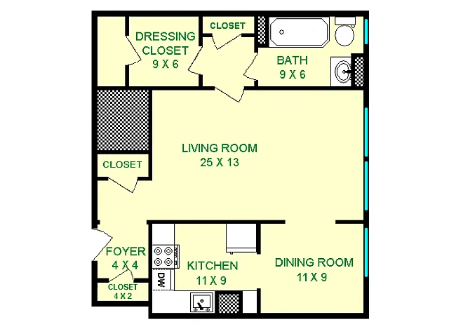Floor plan Minerva