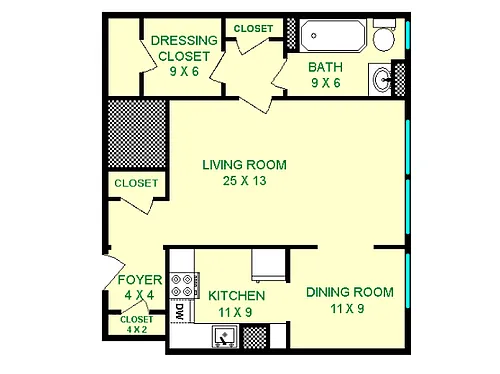 Floor plan Minerva
