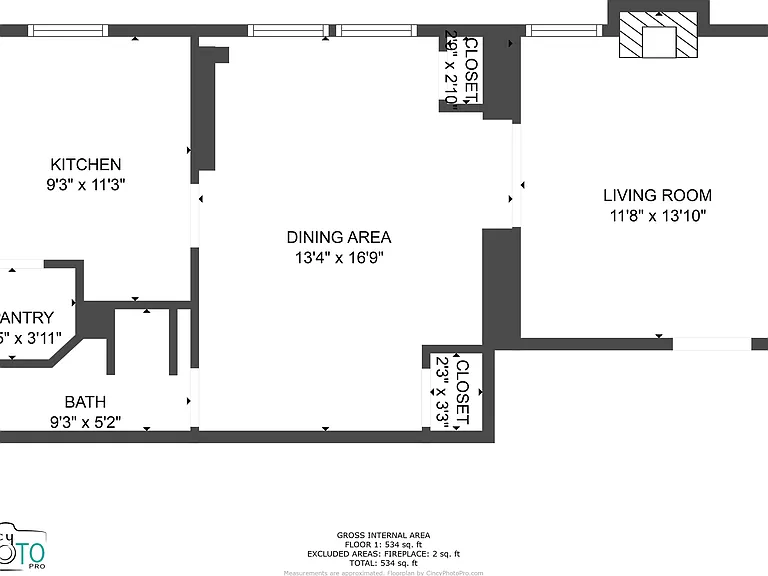 1x1 A Floorplan 1x1 A Floorplan