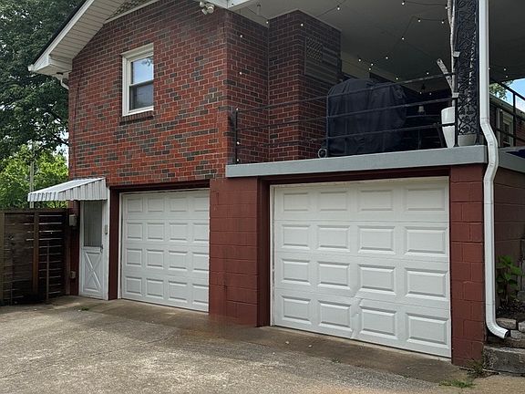 2 car attached garage