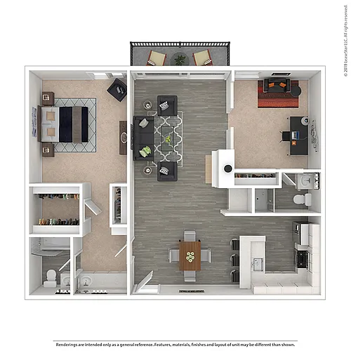 Floor plan Plan D