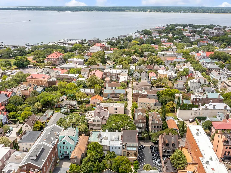 Aerial view above 20 Elliott St