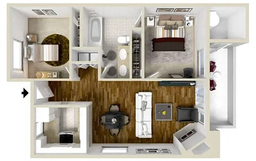 Floor plan Sausalito