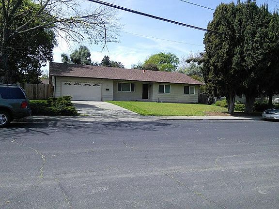 Street view of the house from across the street.