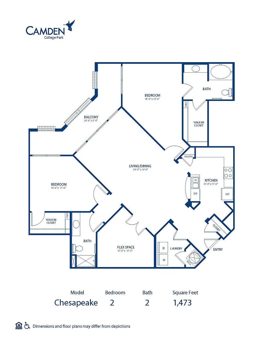 Floor plan Chesapeake