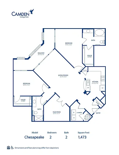 Floor plan Chesapeake