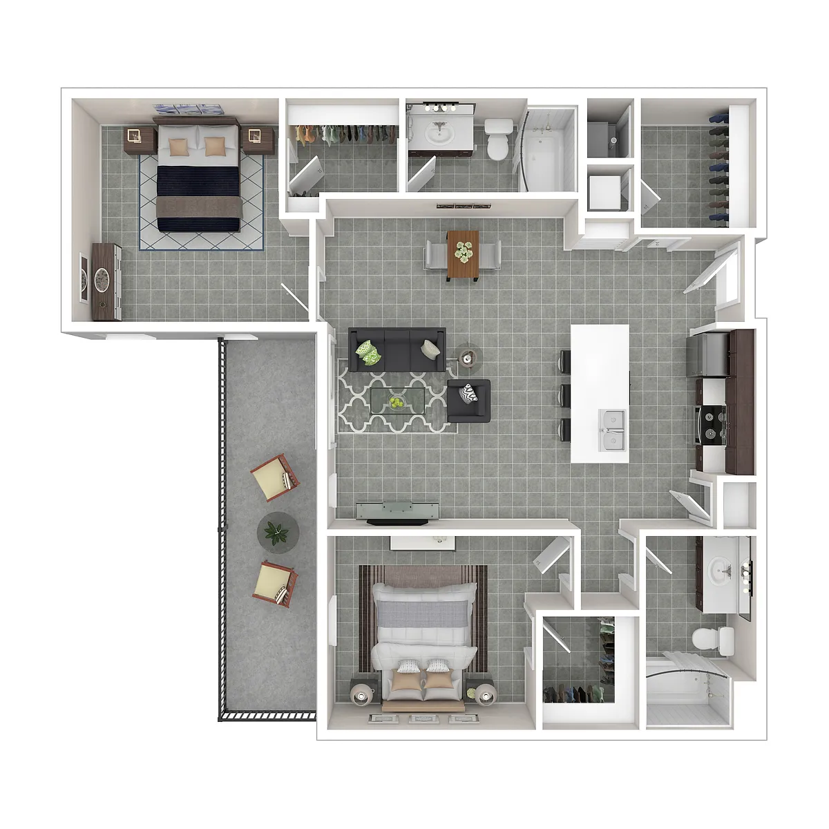 Floor plan B3