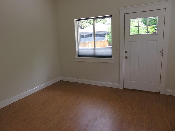 Living room and entry door.