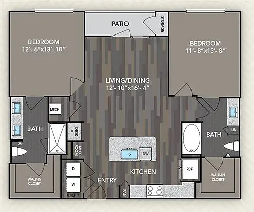 Floor plan B1