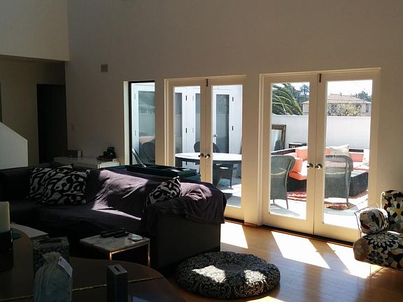 Central deck from living room