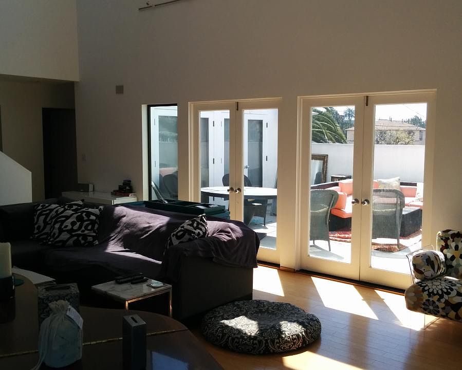 Central deck from living room