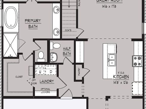 Griffin Floorplan First Floor