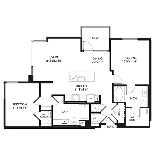 Floor plan B3