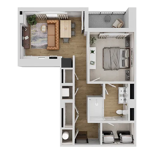 Floor plan A4