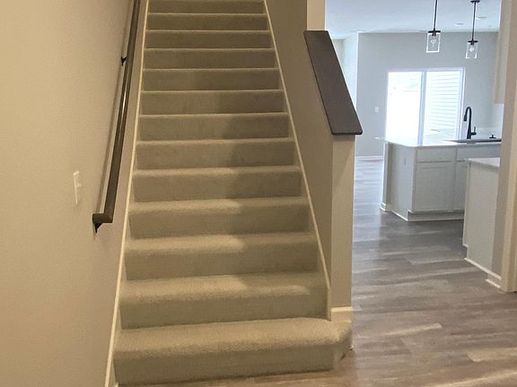 Stairway view from front door