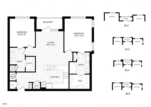 Floor plan B1