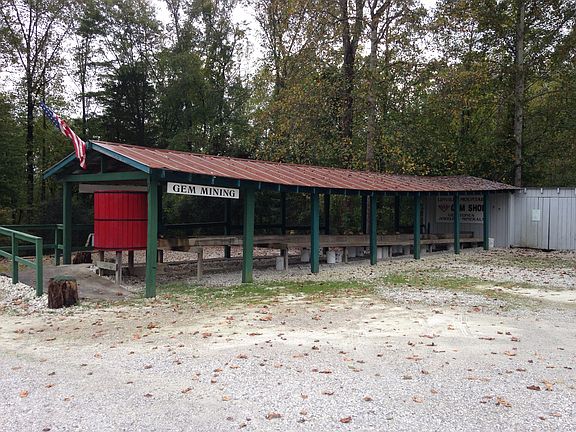 Covered flume & bucket house