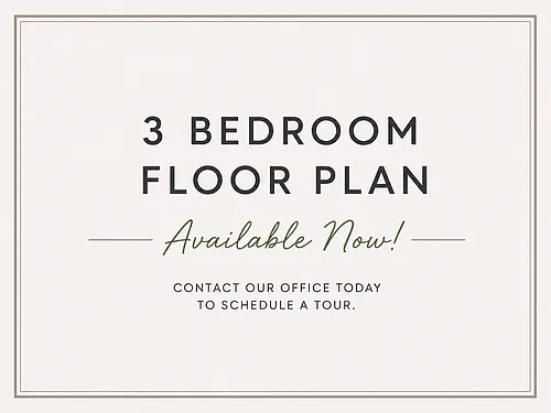 Floor plan 3-Bedroom