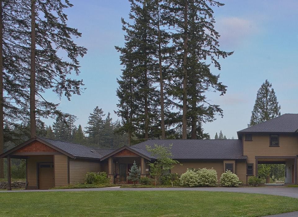 View from driveway