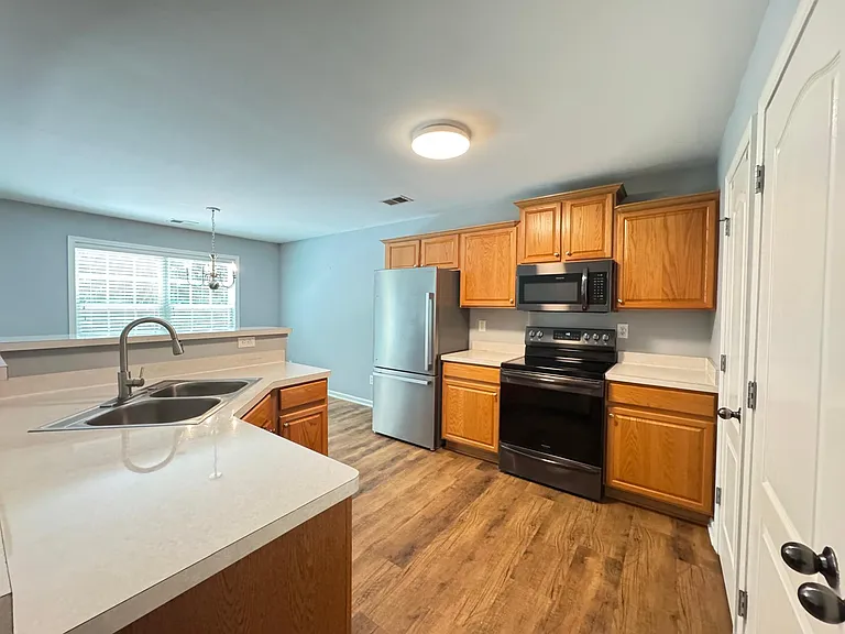 Kitchen with Stainless Steel Appliances