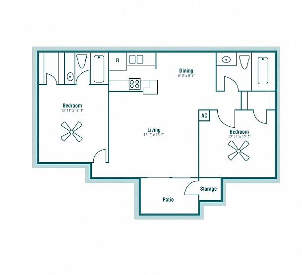 Floor plan C