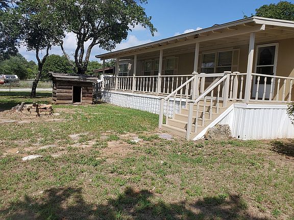 Front side with covered porch