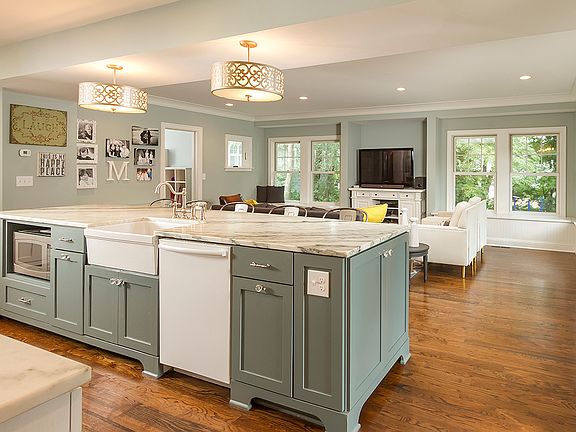 Kitchen into Great Room
