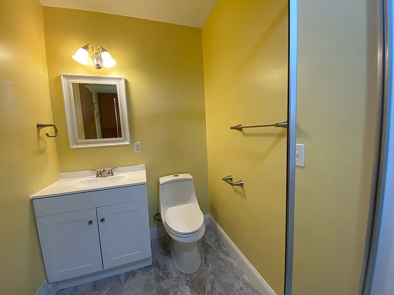 Remodeled guest bathroom