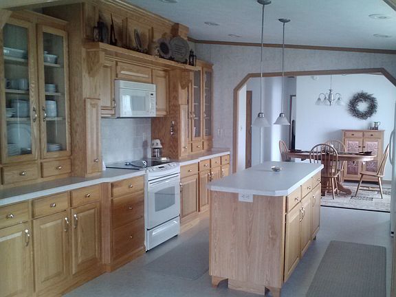 Kitchen - hearth wall