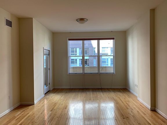 View of living room from the kitchen