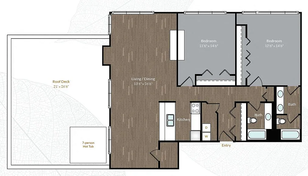 Floor plan Penthouse 2