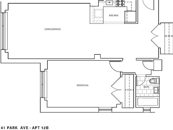 2nd image of 41 Park Ave APT 14B